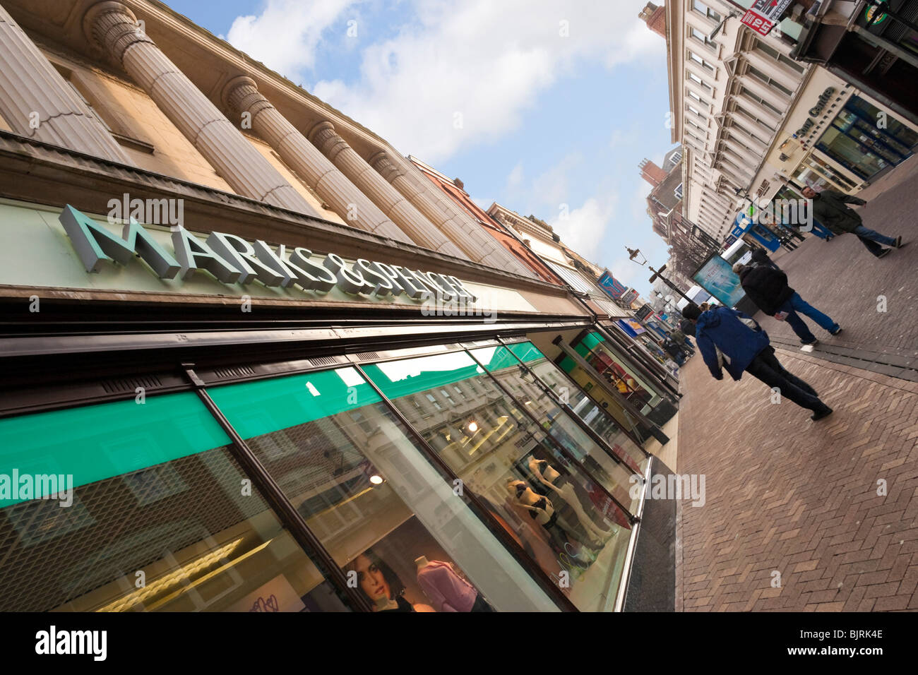 Marks & Spencer store in Whitefriargate Hull East Yorkshire England UK Stock Photo