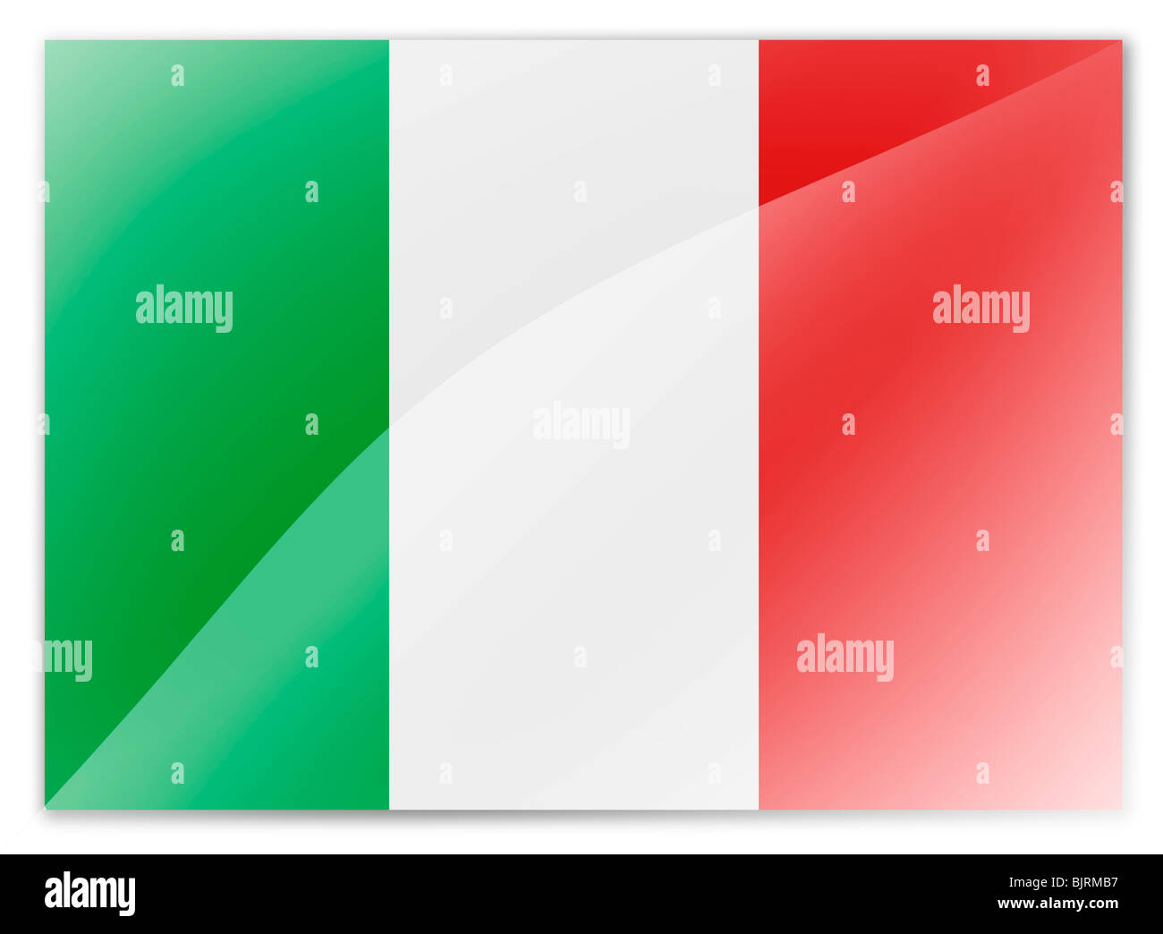 Italy flag Stock Photo Alamy