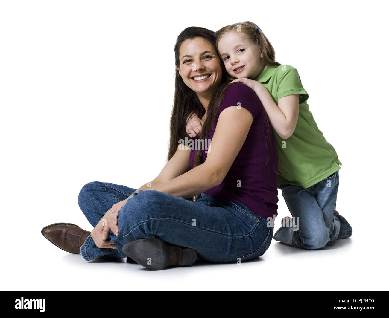 Mother and daughter Stock Photo