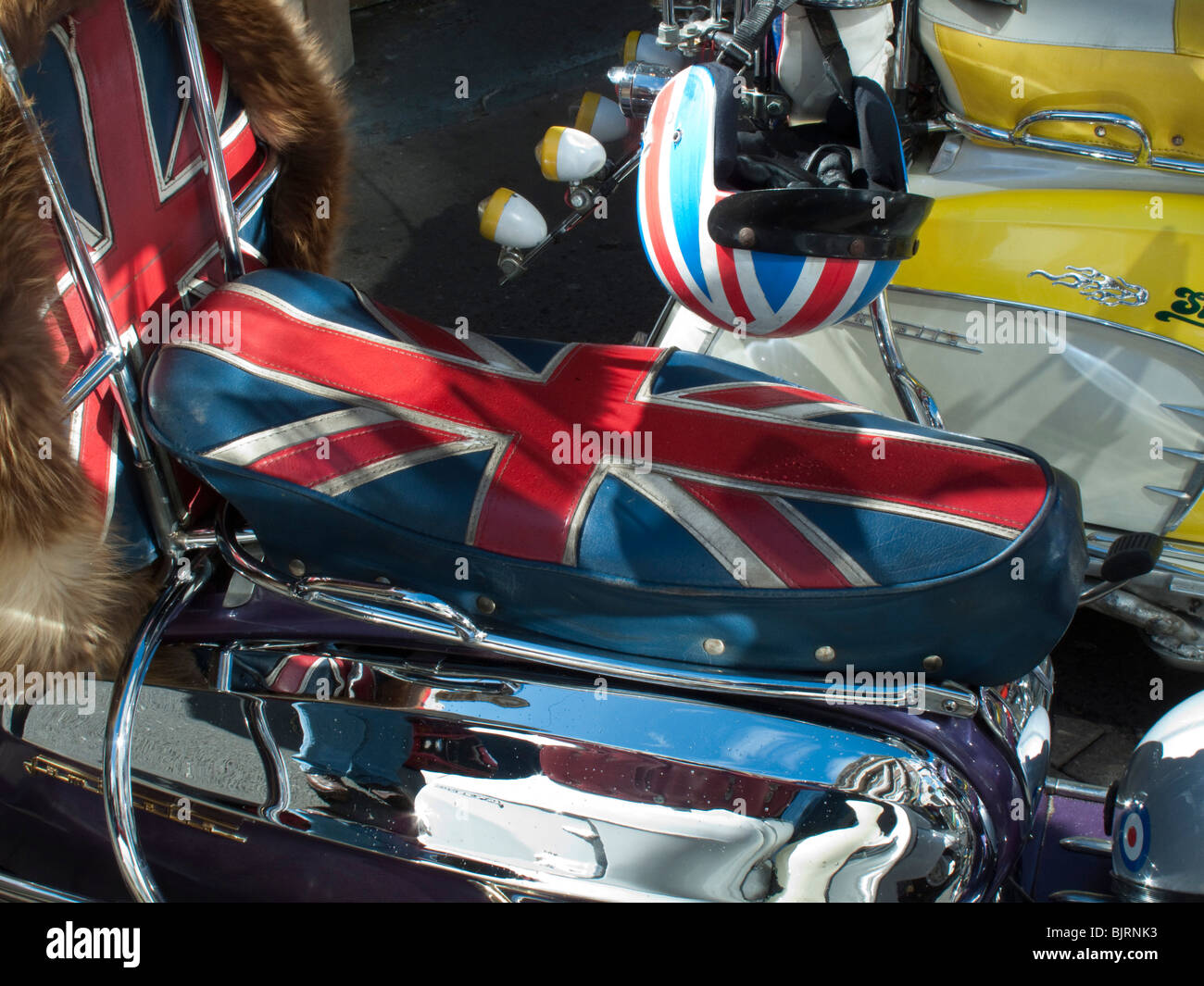 Mod Scooter 1960s High Resolution Stock Photography and Images - Alamy