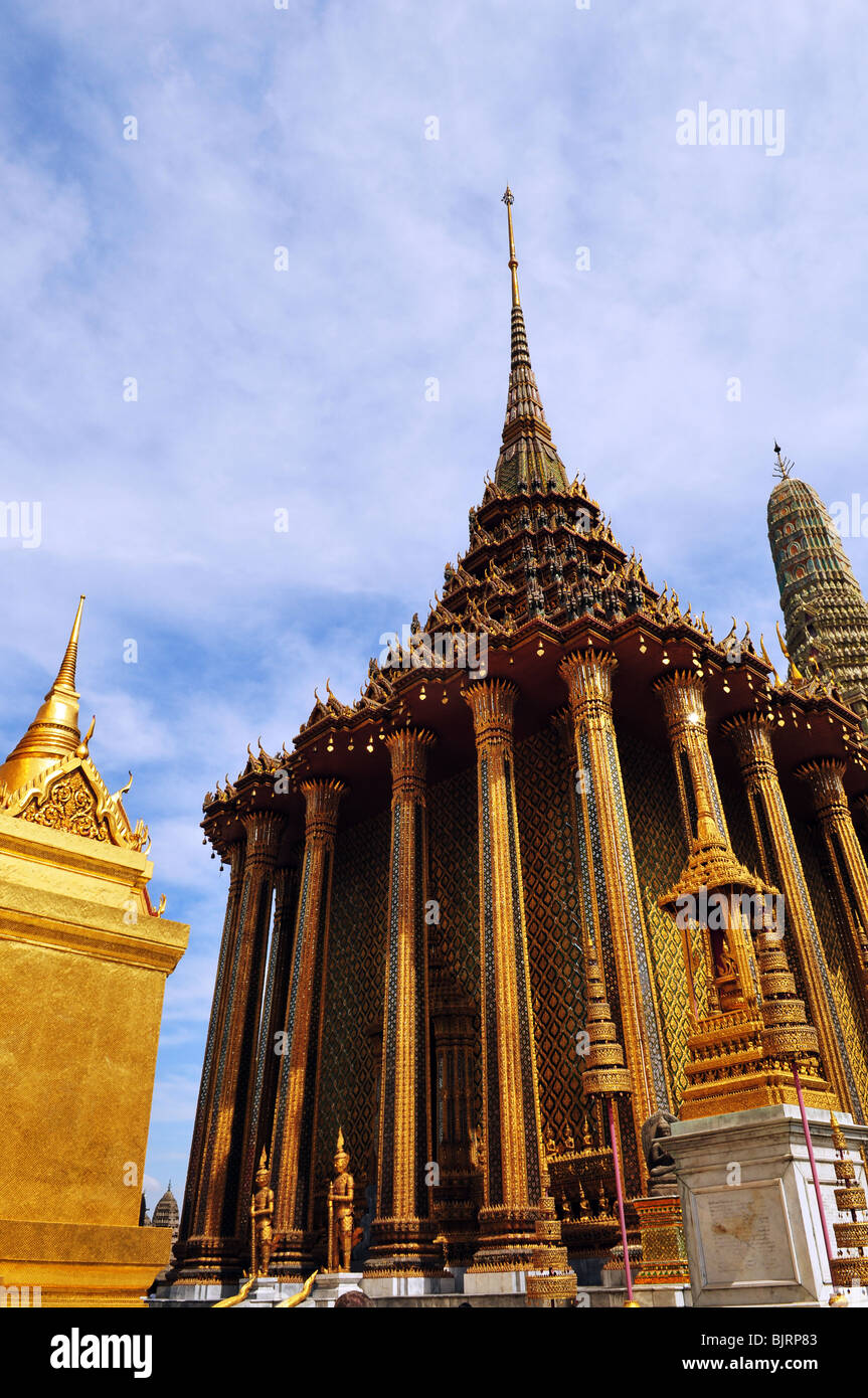 Buddhism religion in the architectural monument Stock Photo