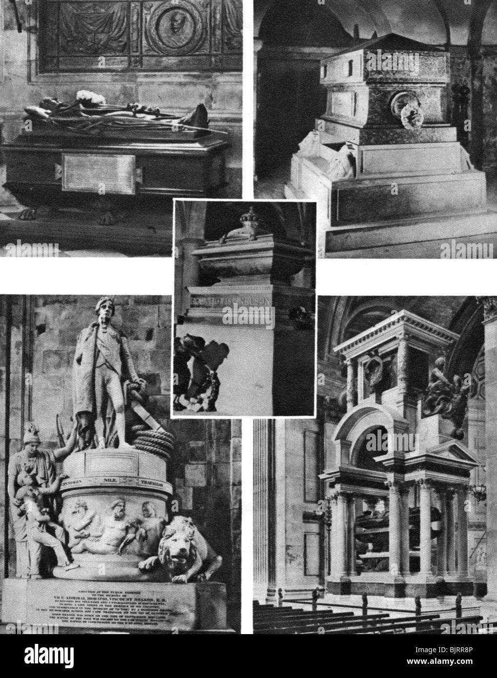 'Britain's glorious dead honoured by tomb and monument in St Paul's Cathedral', 1926-1927. Artist: Unknown Stock Photo