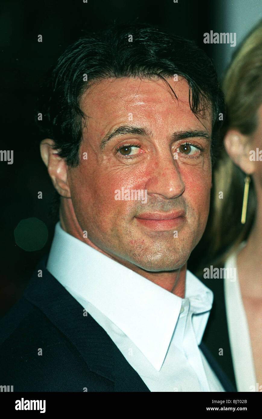 SYLVESTER STALLONE FILM PREMIER OF DRIVEN HOLLYWOOD LOS ANGELES USA 16 April 2001 Stock Photo