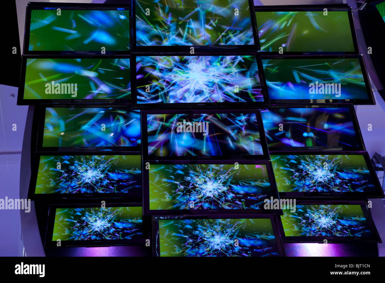 flat lcd tv screens on a wall hd digital electronic TV hdtv high