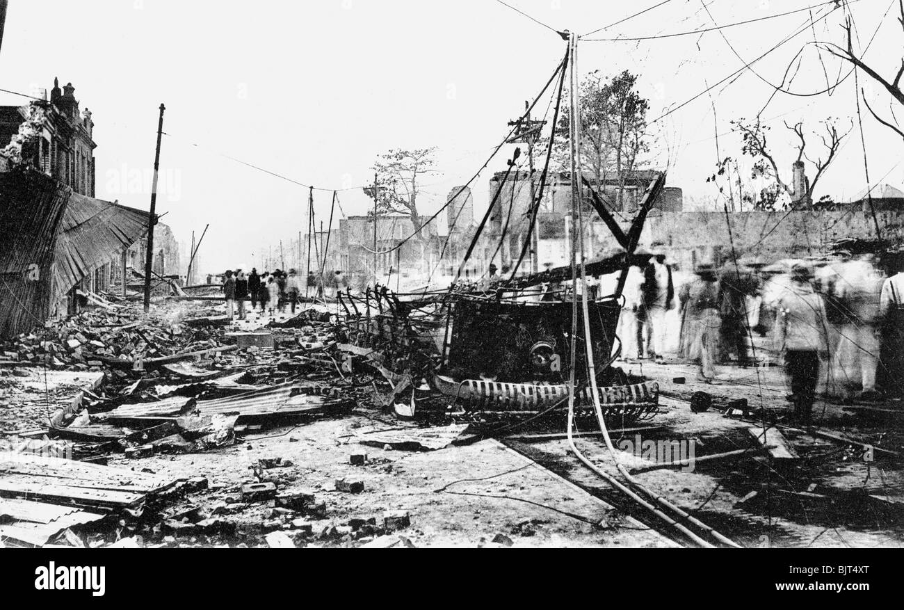 Jamaican earthquake 1907 hi-res stock photography and images - Alamy