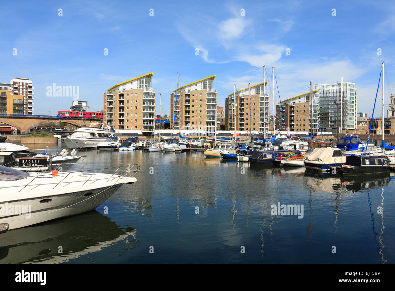 Limehouse Basin Marina, London Stock Photo Alamy