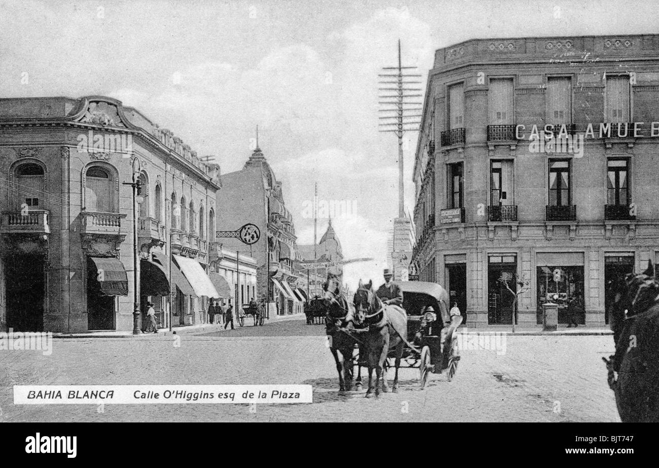 Bahía Blanca, Buenos Aires, Argentina, early 20th century. Artist: Unknown Stock Photo