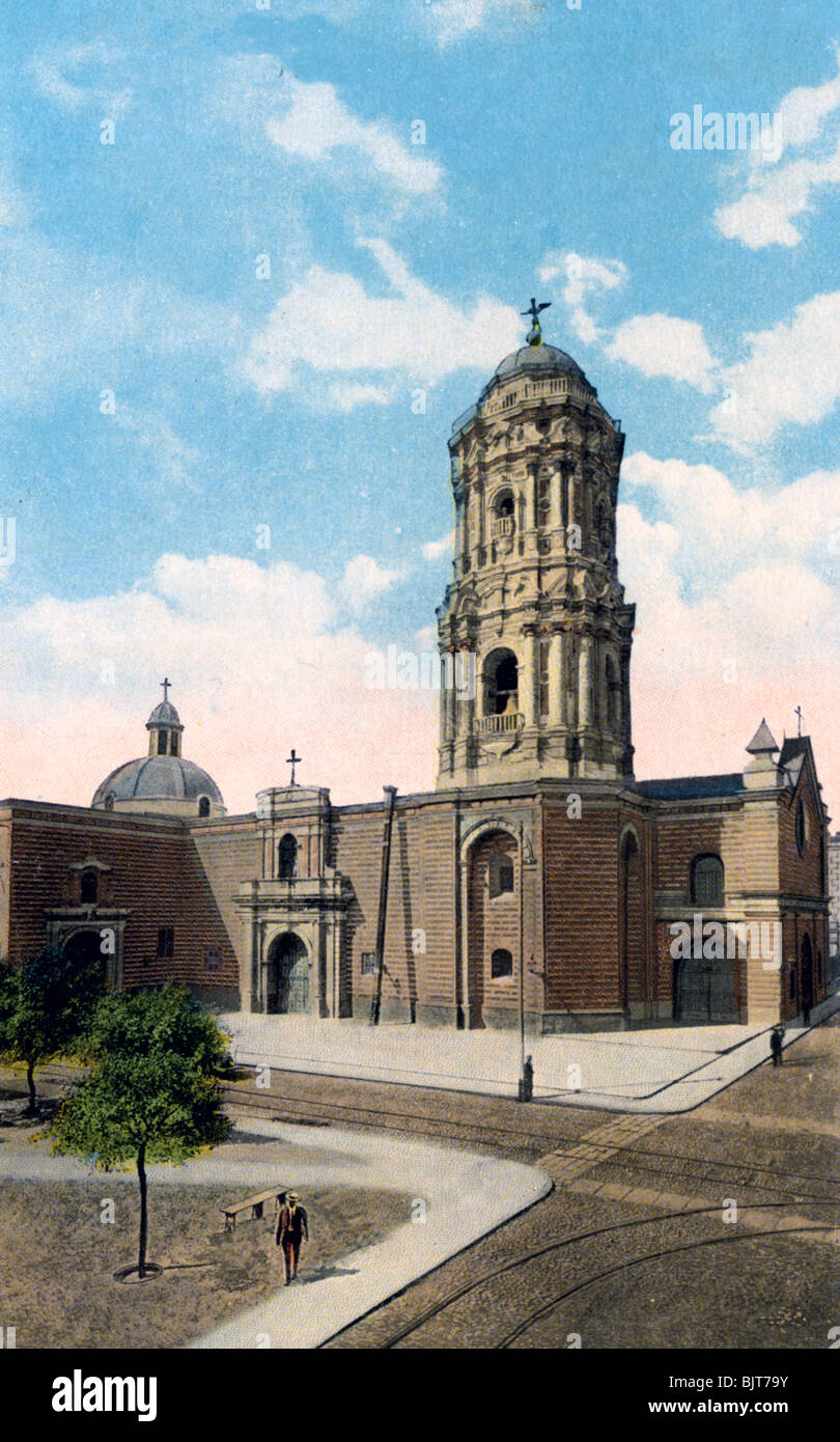Santo Domingo Church and Monastery, Lima, Peru, early 20th century. Artist: Unknown Stock Photo