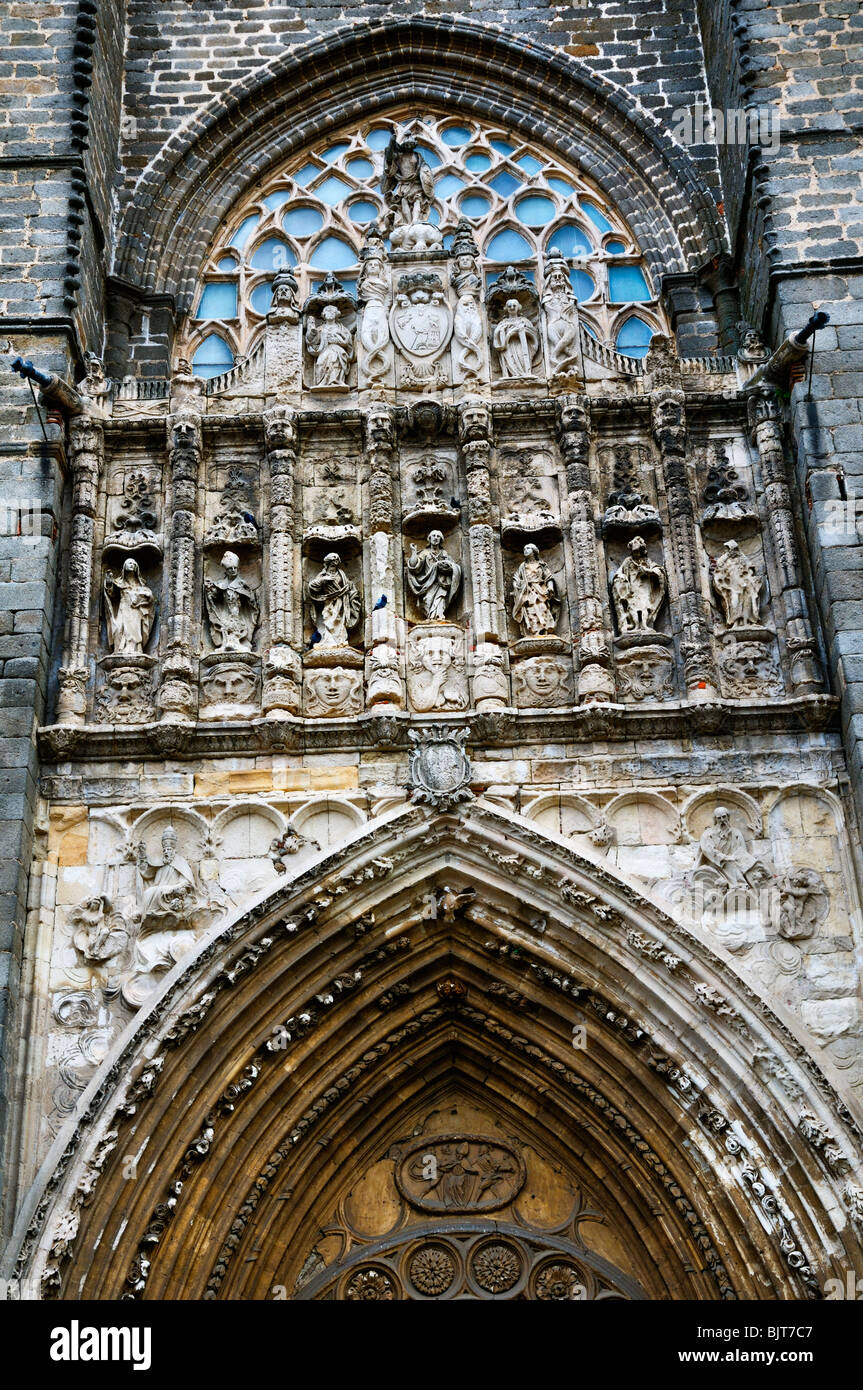 Avila cathedral, Castilla y Leon, Spain Stock Photo