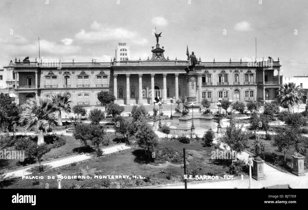 The Palacio de Gobierno, Lima, Peru, early 20th century.Artist: EE Barros Stock Photo