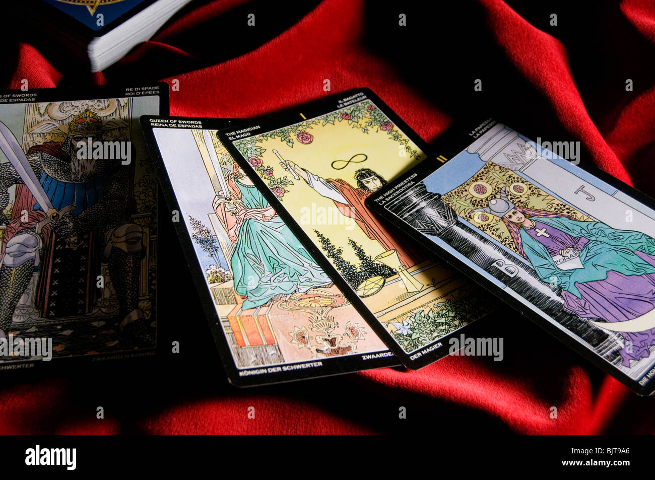 classical tarot cards Stock Photo Alamy