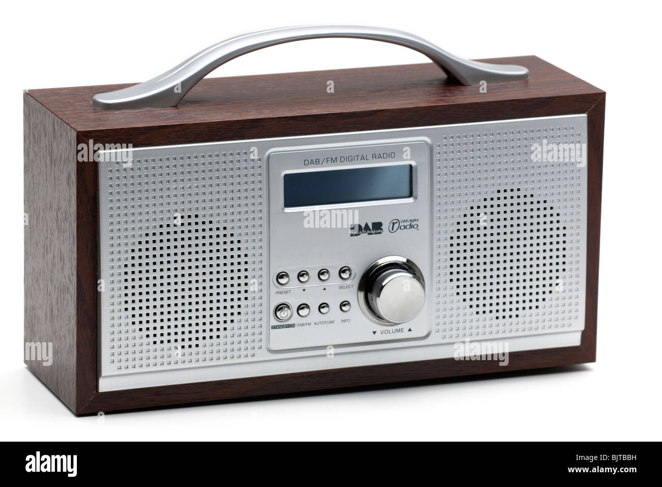 Dab fm digital radio receiver Stock Photo