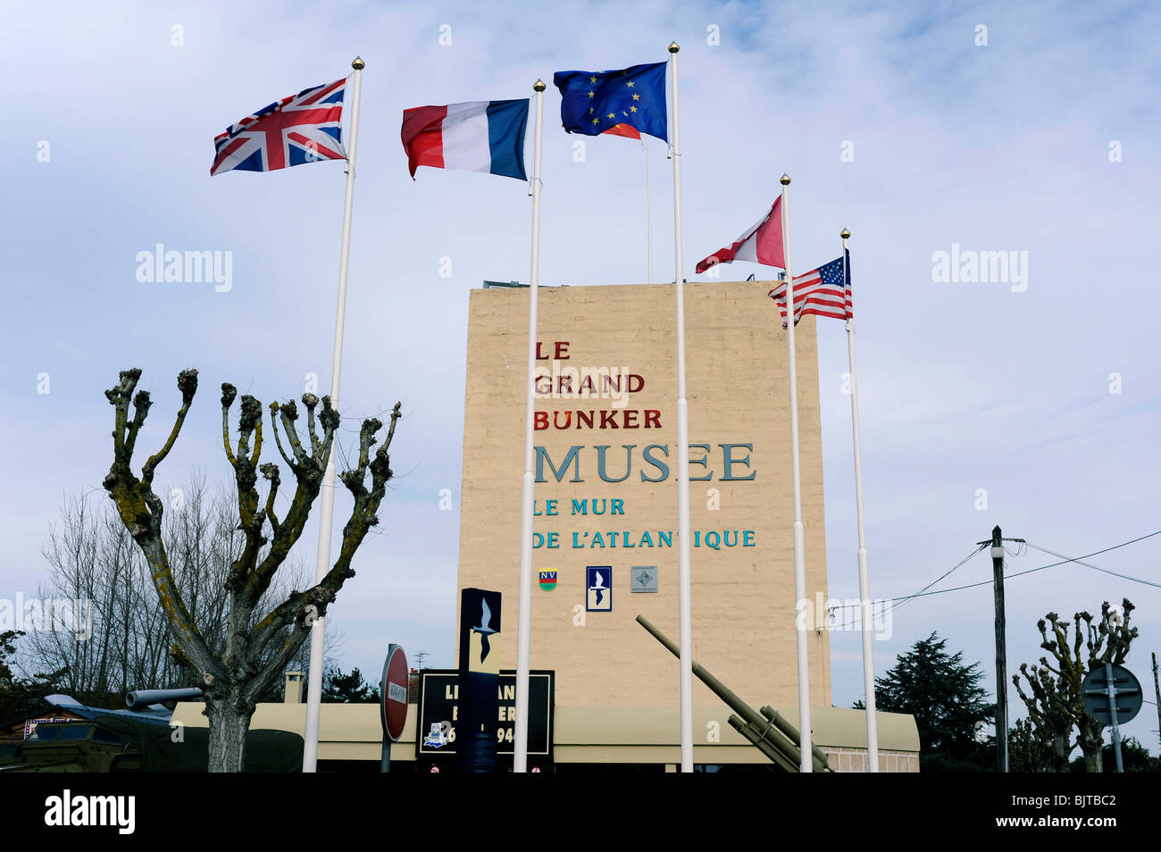 Le Grand Bunker Museum in Ouistreham, Atlantic Wall, German Headquarter