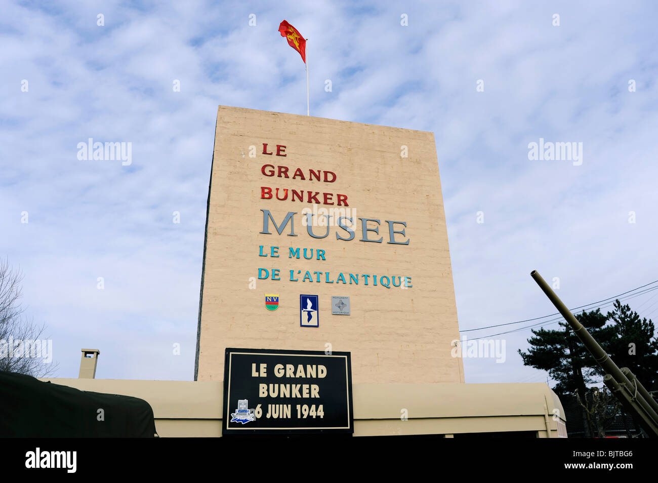 Le Grand Bunker Museum in Ouistreham, Atlantic Wall, German Headquarter