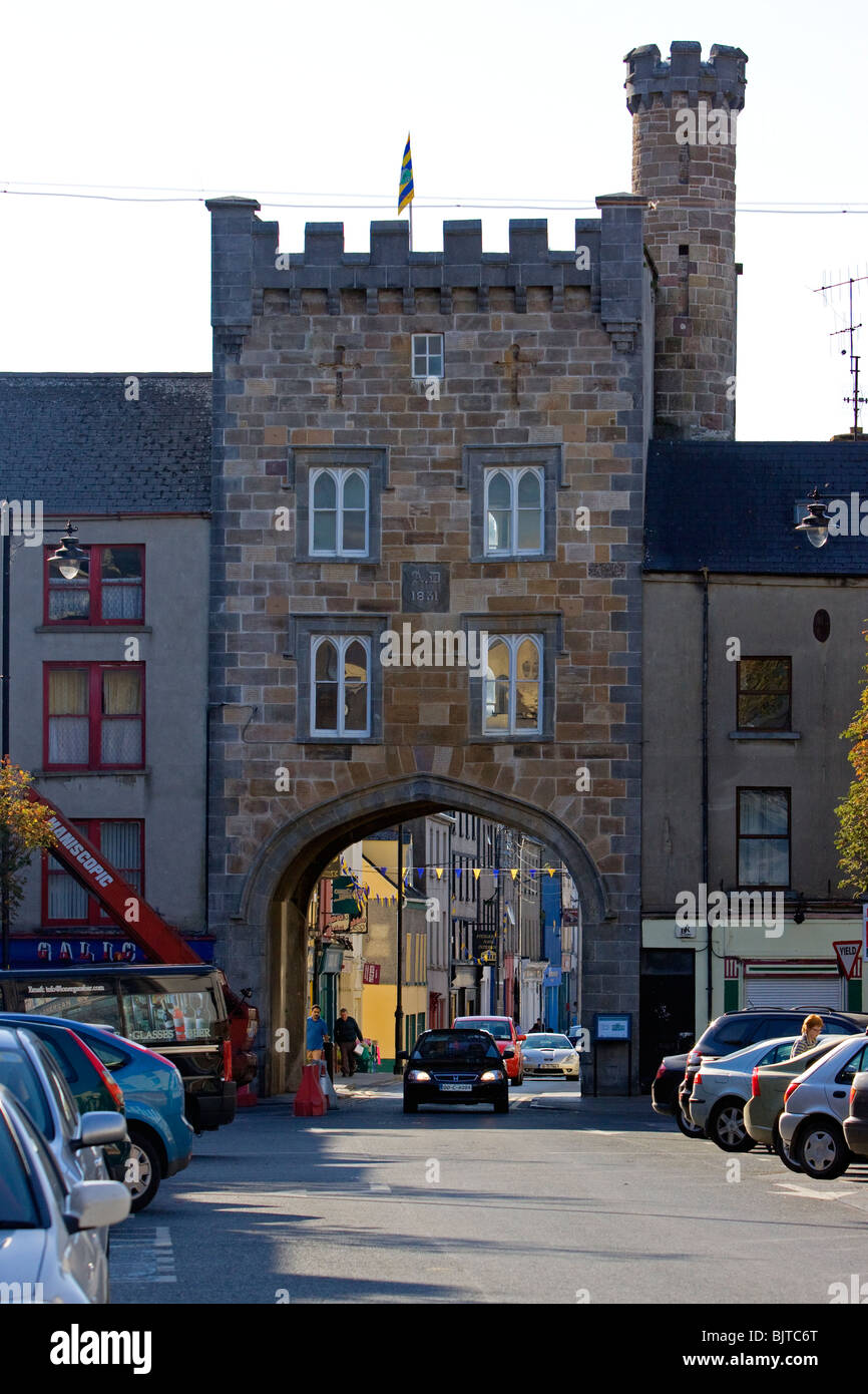 Irishtown through West Gate Clonmel Ireland Stock Photo Alamy