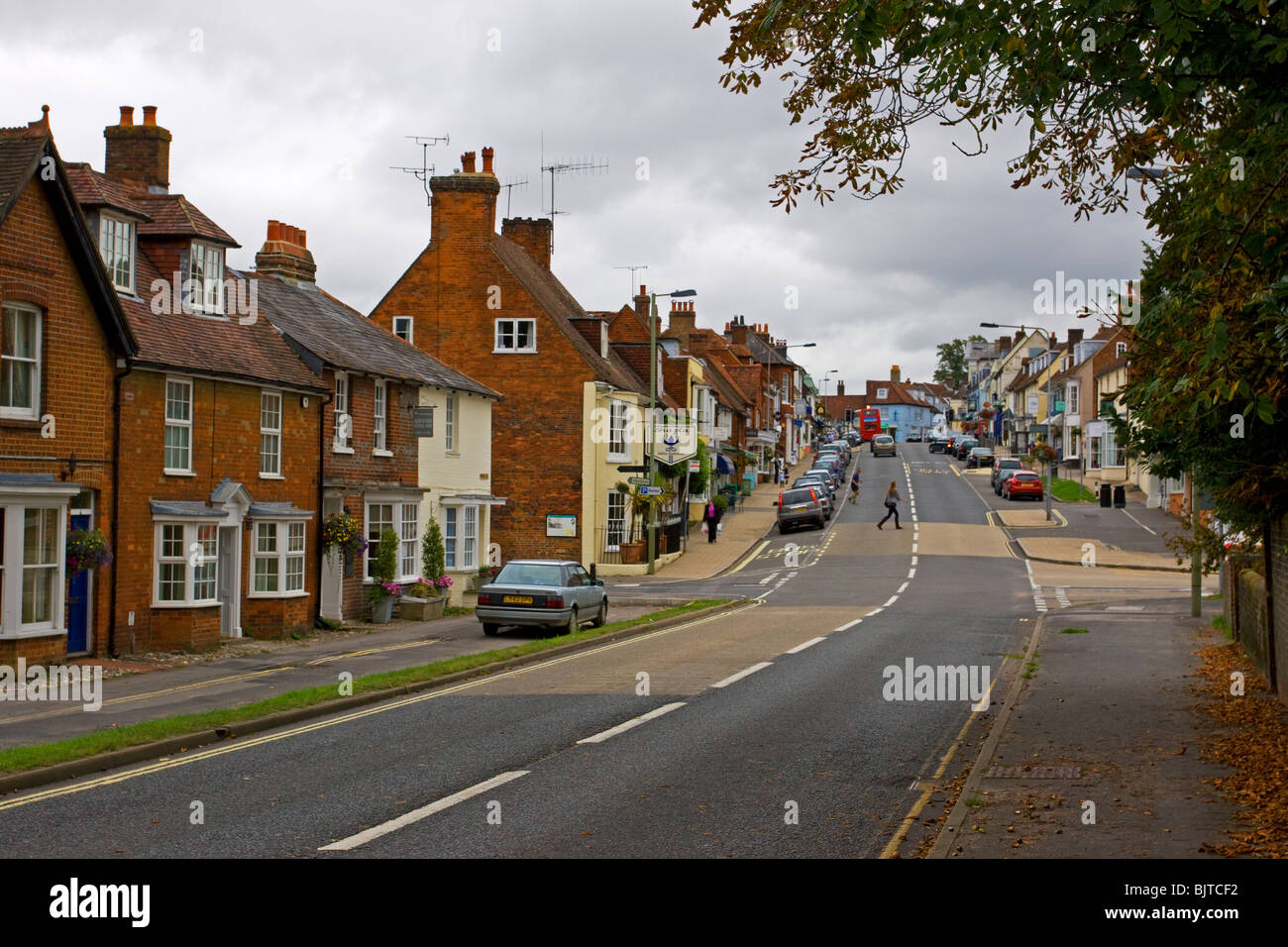New Alresford Hampshire Stock Photo Alamy