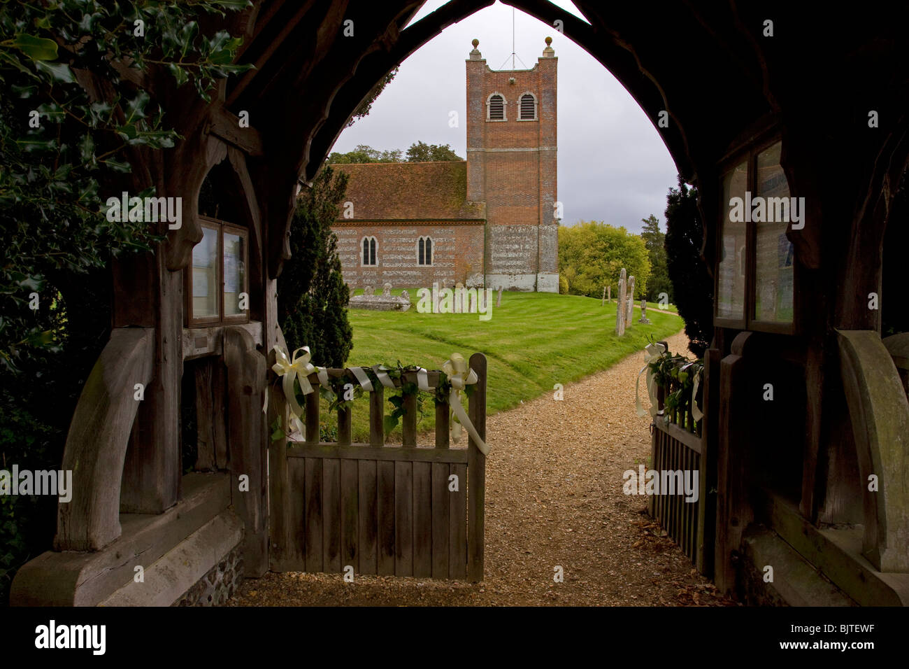 New Alresford St John the Baptist Parish Church  Mothers Union Mary Sumner Hampshire Stock Photo