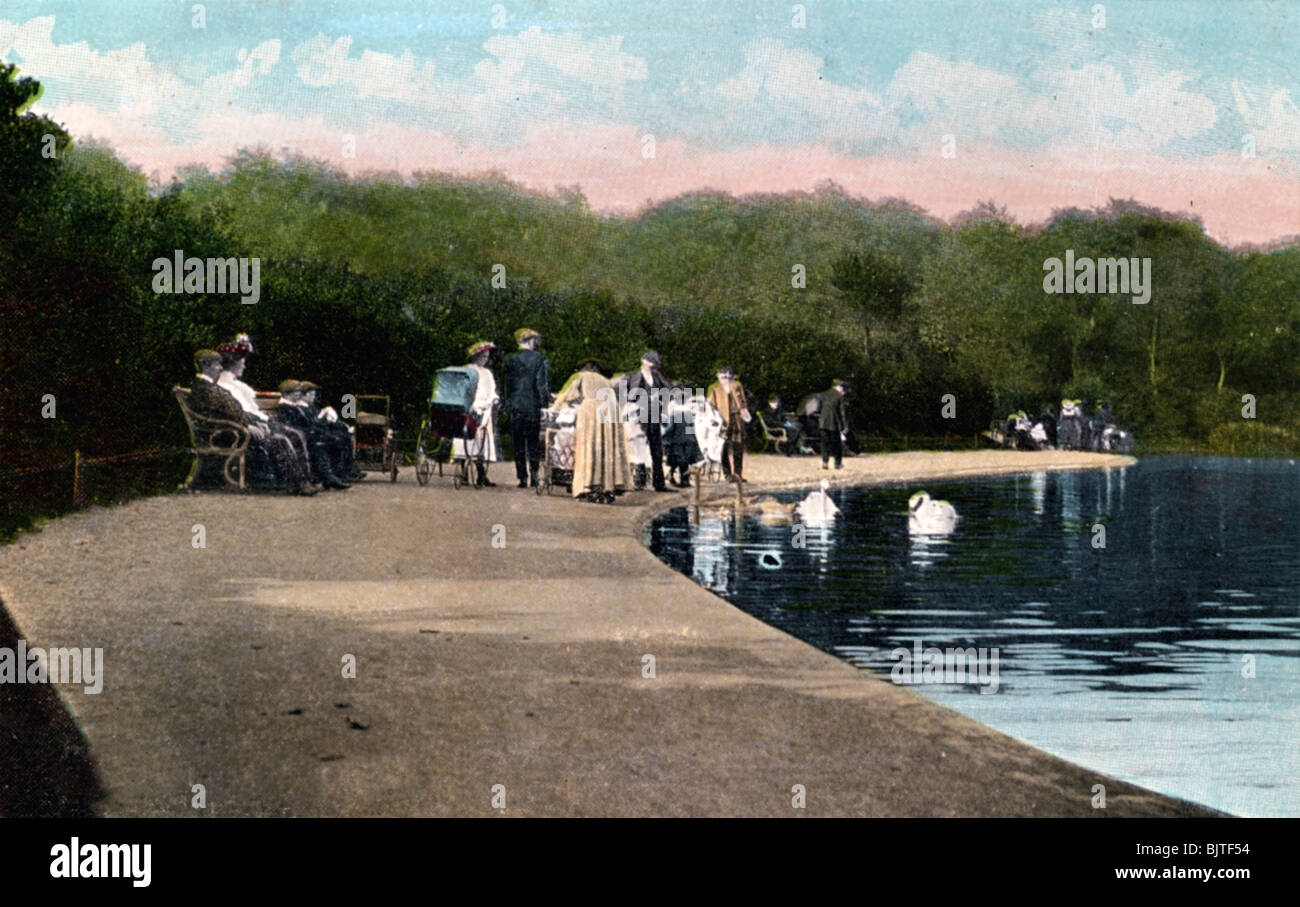 Queen's Park, Brighton, East Sussex, early 20th century. Artist ...
