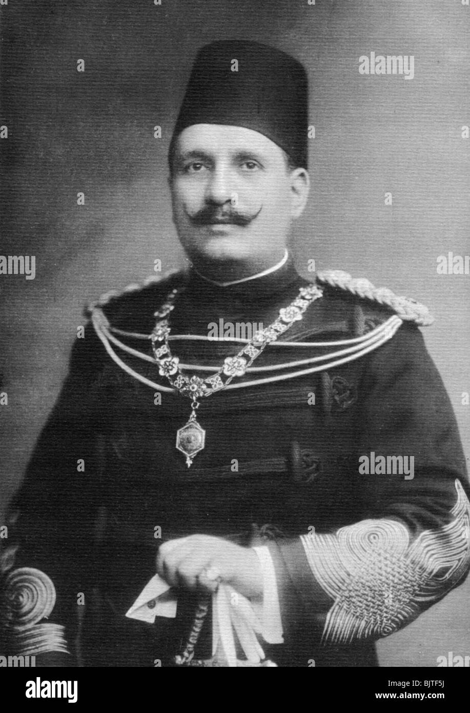 King Fuad I of Egypt, 1920-1939. Artist: Unknown Stock Photo