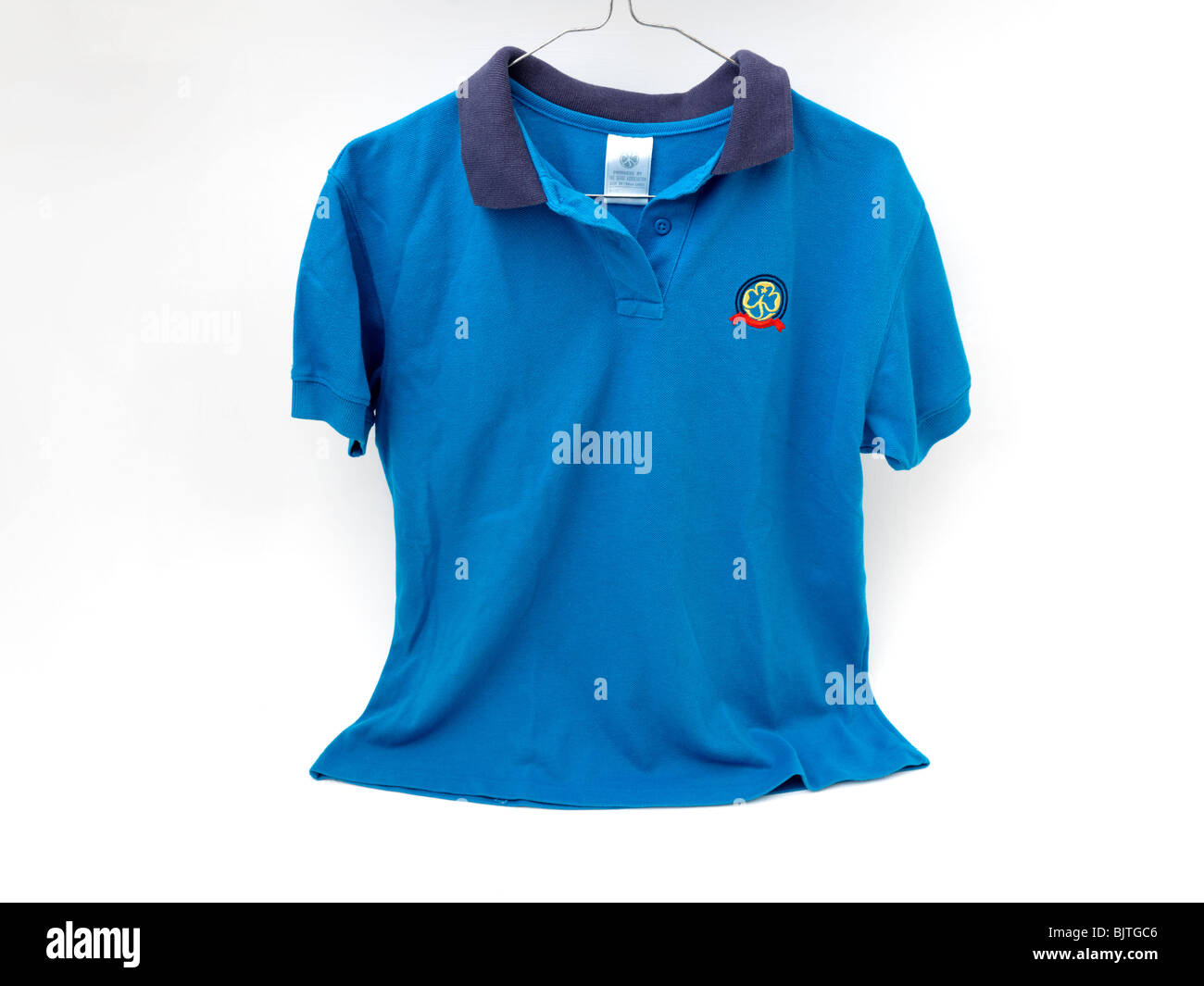 An Old Guides Polo Shirt Designed By Jeff Banks Stock Photo