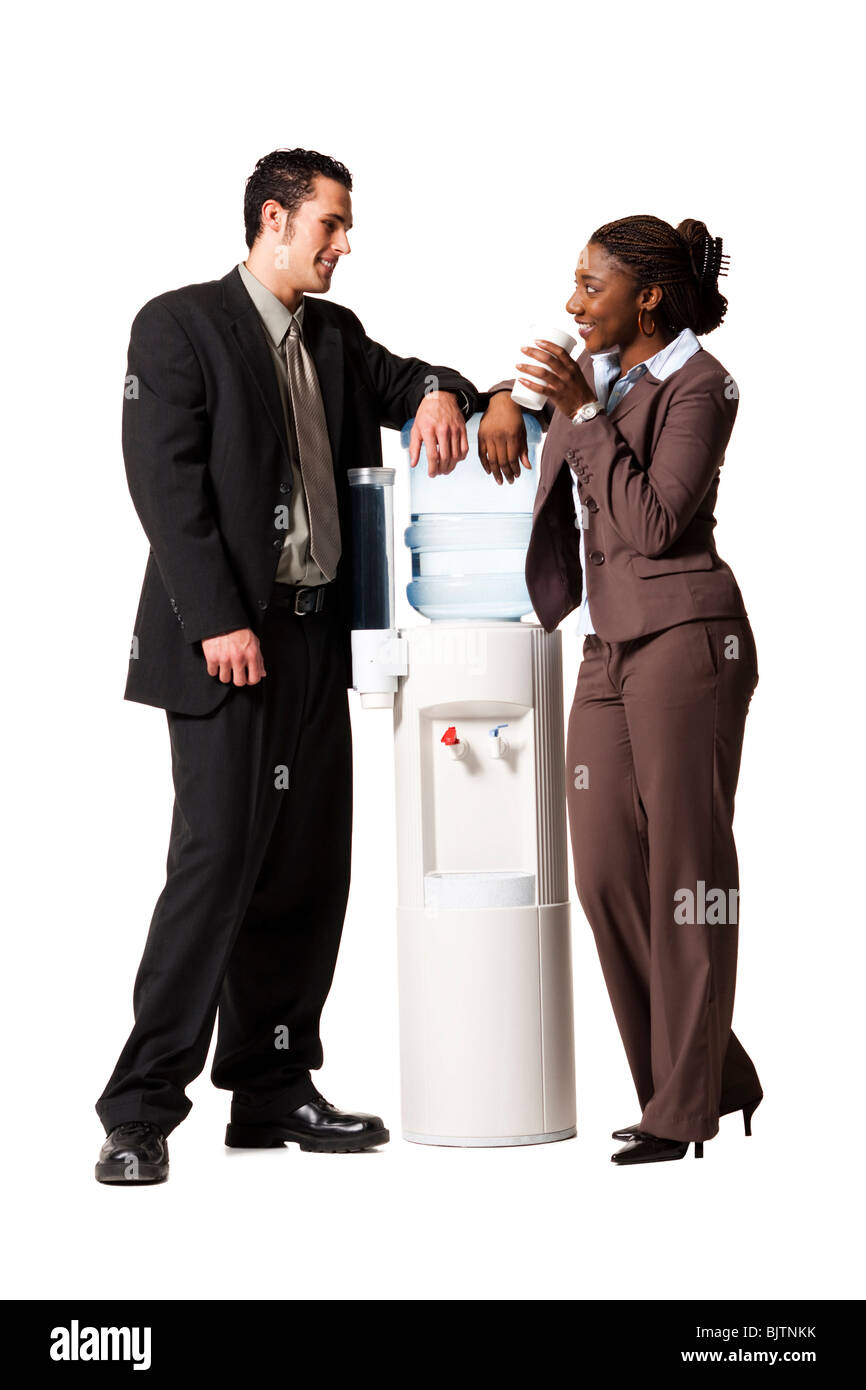 Water cooler office chatting hires stock photography and images Alamy