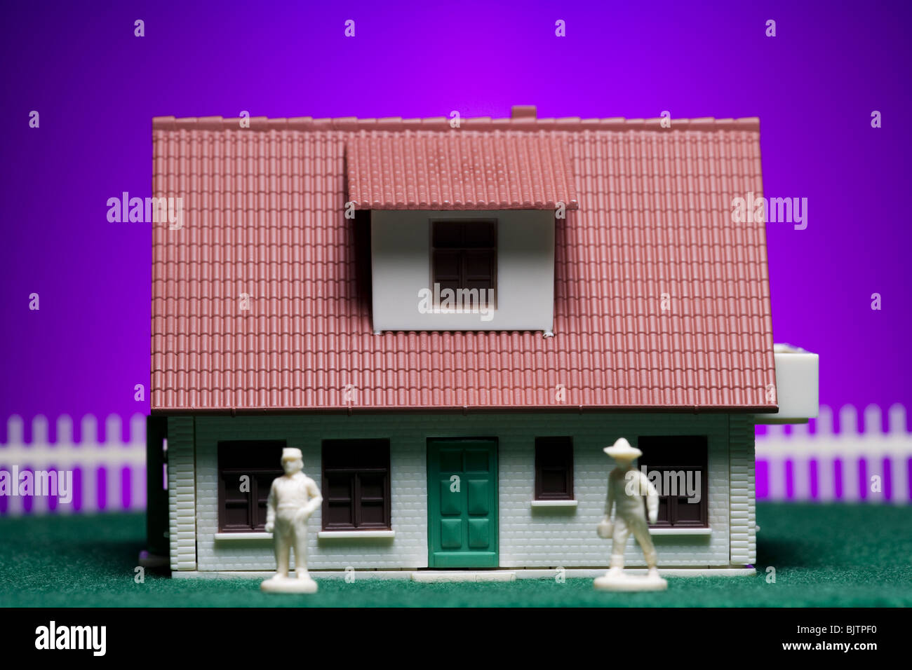 Model of house Stock Photo