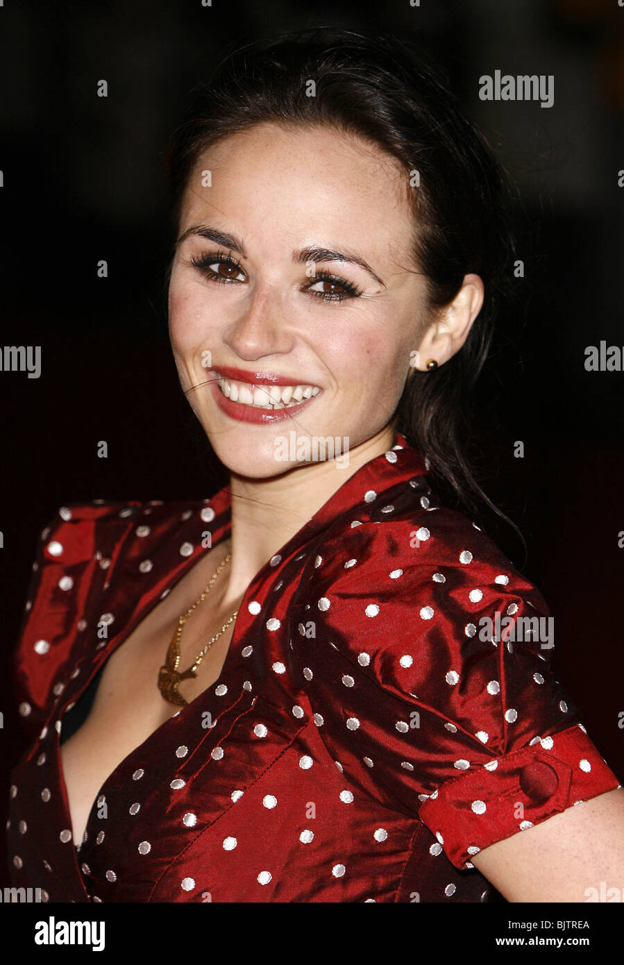 EMMA PIERSON LIVES OF THE SAINTS PREMIERE THE ODEON LONDON 20 October 2006 Stock Photo