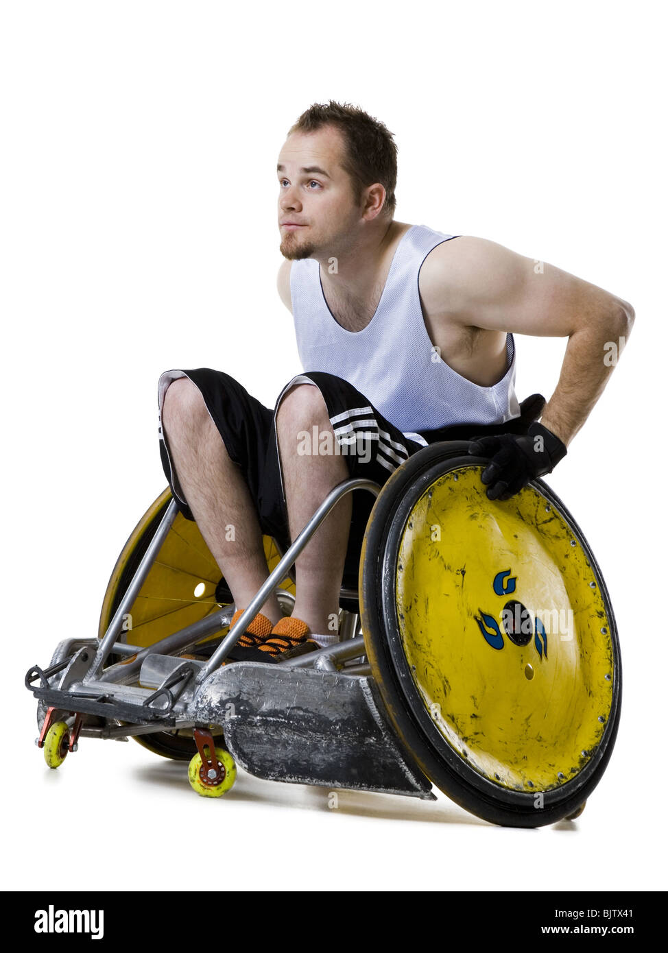 Disabled athlete and model release hires stock photography and images