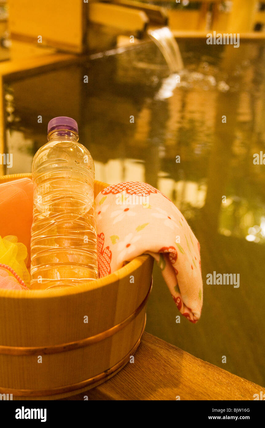 Openair hot tub Stock Photo Alamy