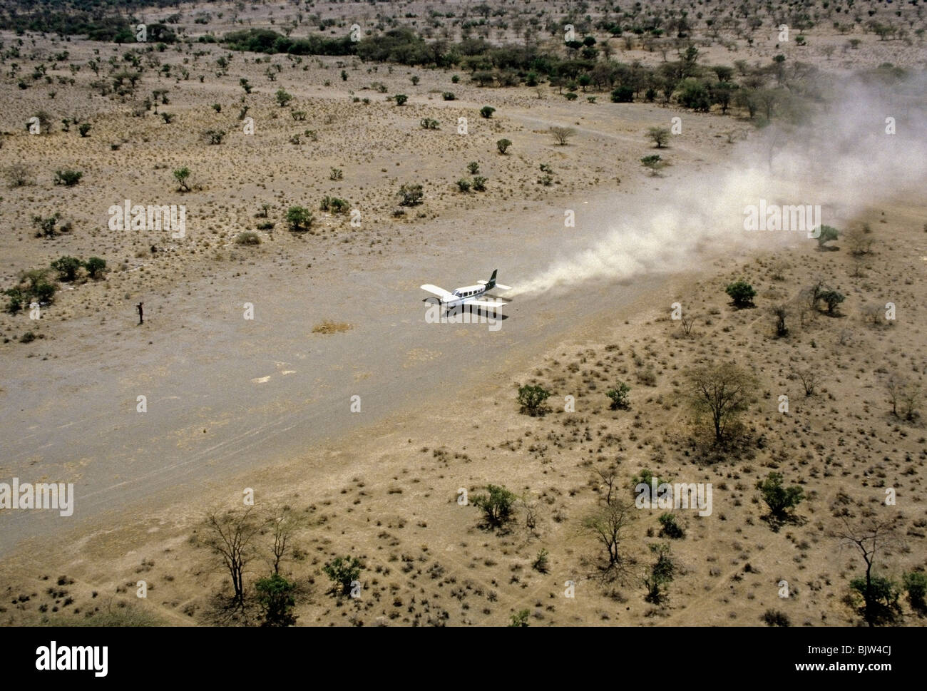 Doctor plane africa hi-res stock photography and images - Alamy