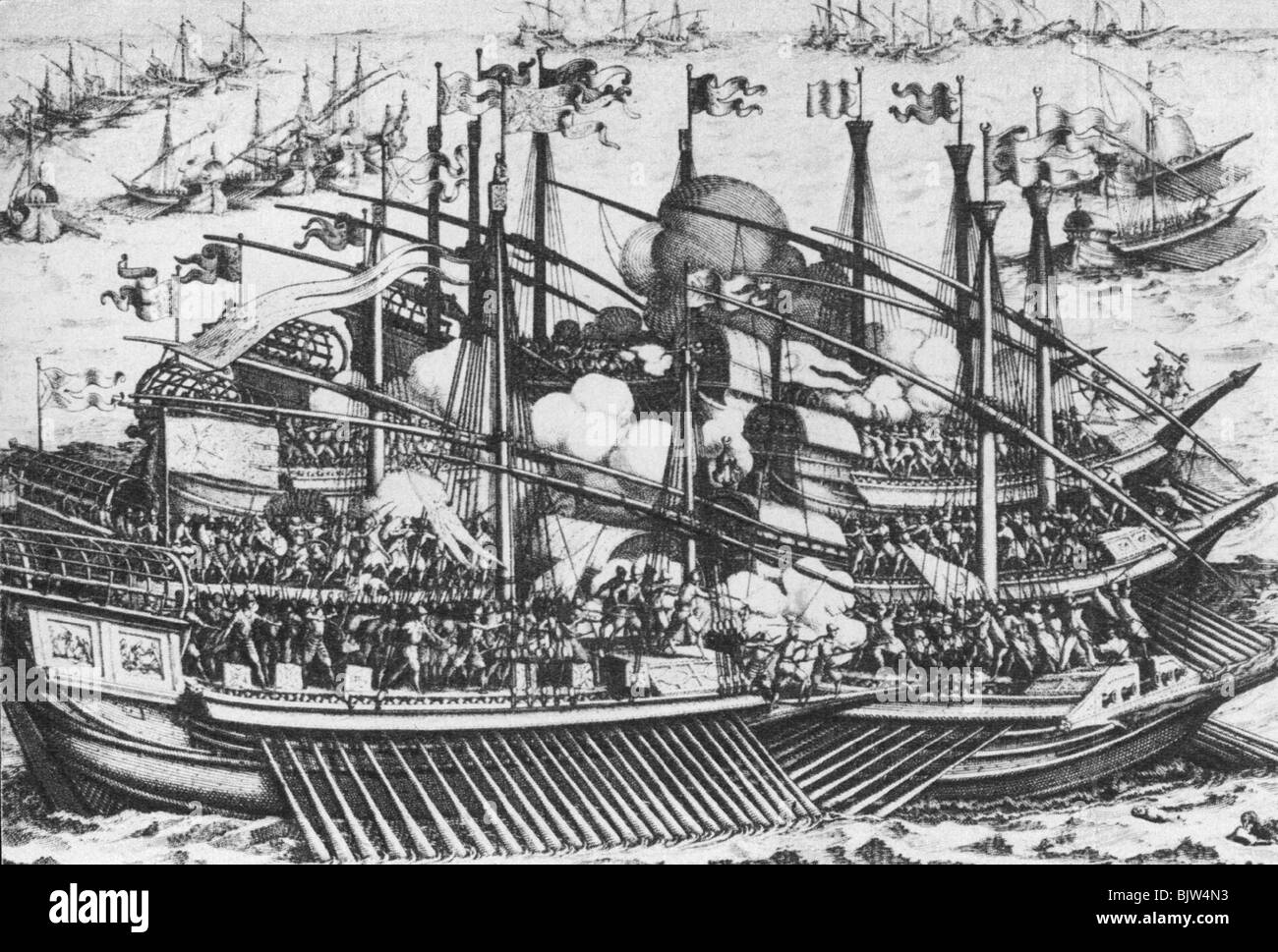 Naval battle middle ages hi-res stock photography and images Naval battle middle ages hi-res stock photography and images