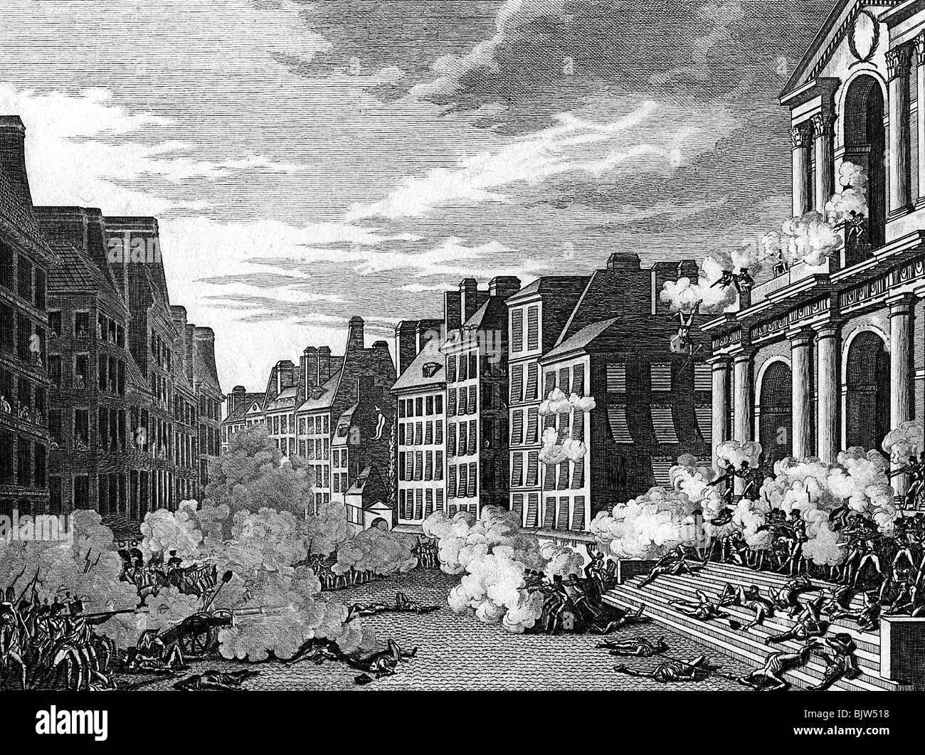 geography / travel, France, politics, French Revolution, uprising of