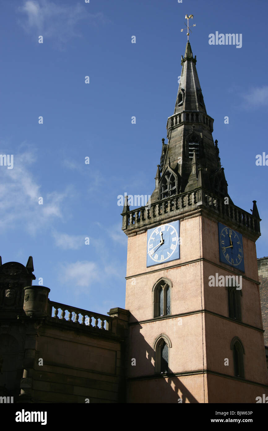 City of Glasgow, Scotland. Located adjacent to the Tron Theatre is the