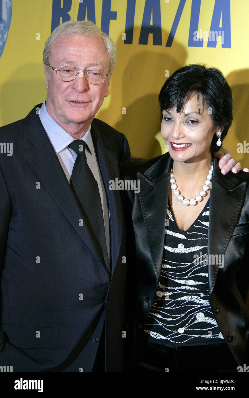 MICHAEL CAINE & WIFE SHAKIRA 13TH ANNUAL BAFTA/LA BRITANIA BEVERLY
