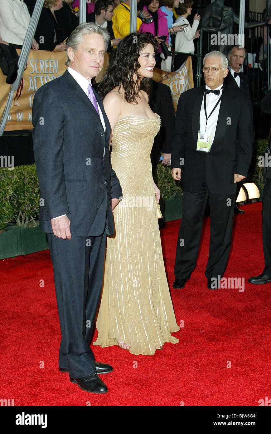 MICHAEL DOUGLAS & CATHERINE ZETA JONES 10TH SCREEN ACTORS GUILD AWARD