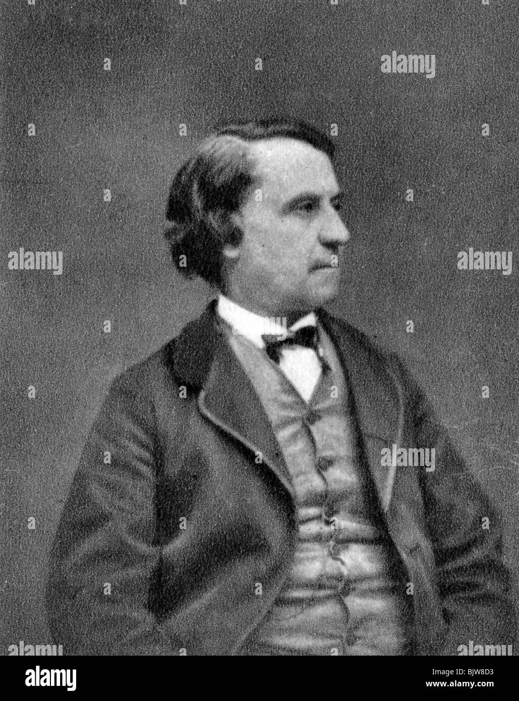 Louis Blanc, French politician and historian, 1870. Artist: Unknown Stock Photo