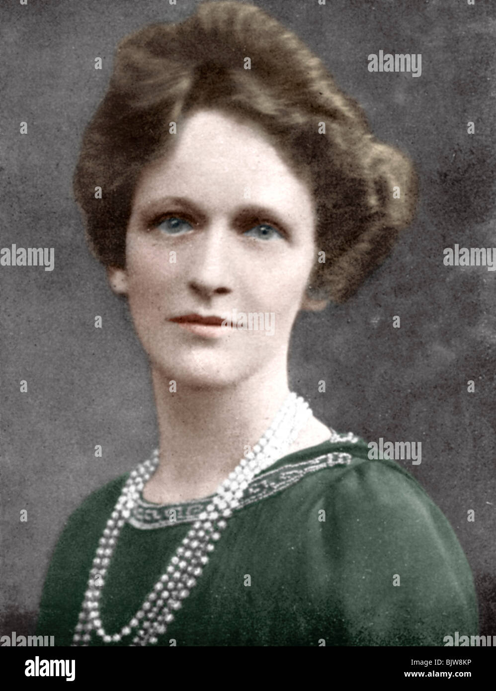 Lady Astor, American-born British politician, 1926. Artist: Unknown Stock Photo