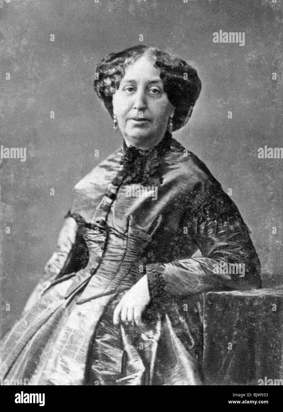 George Sand, French novelist and early feminist, c1845-1876. Artist ...