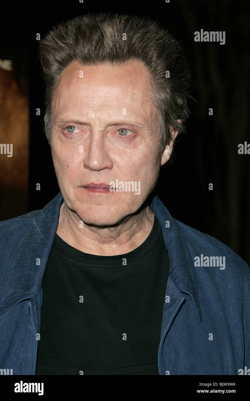 CHRISTOPHER WALKEN AROUND THE BEND FILM PREMIERE DGA WEST HOLLYWOOD LOS ANGELES USA 21 September 2004 Stock Photo