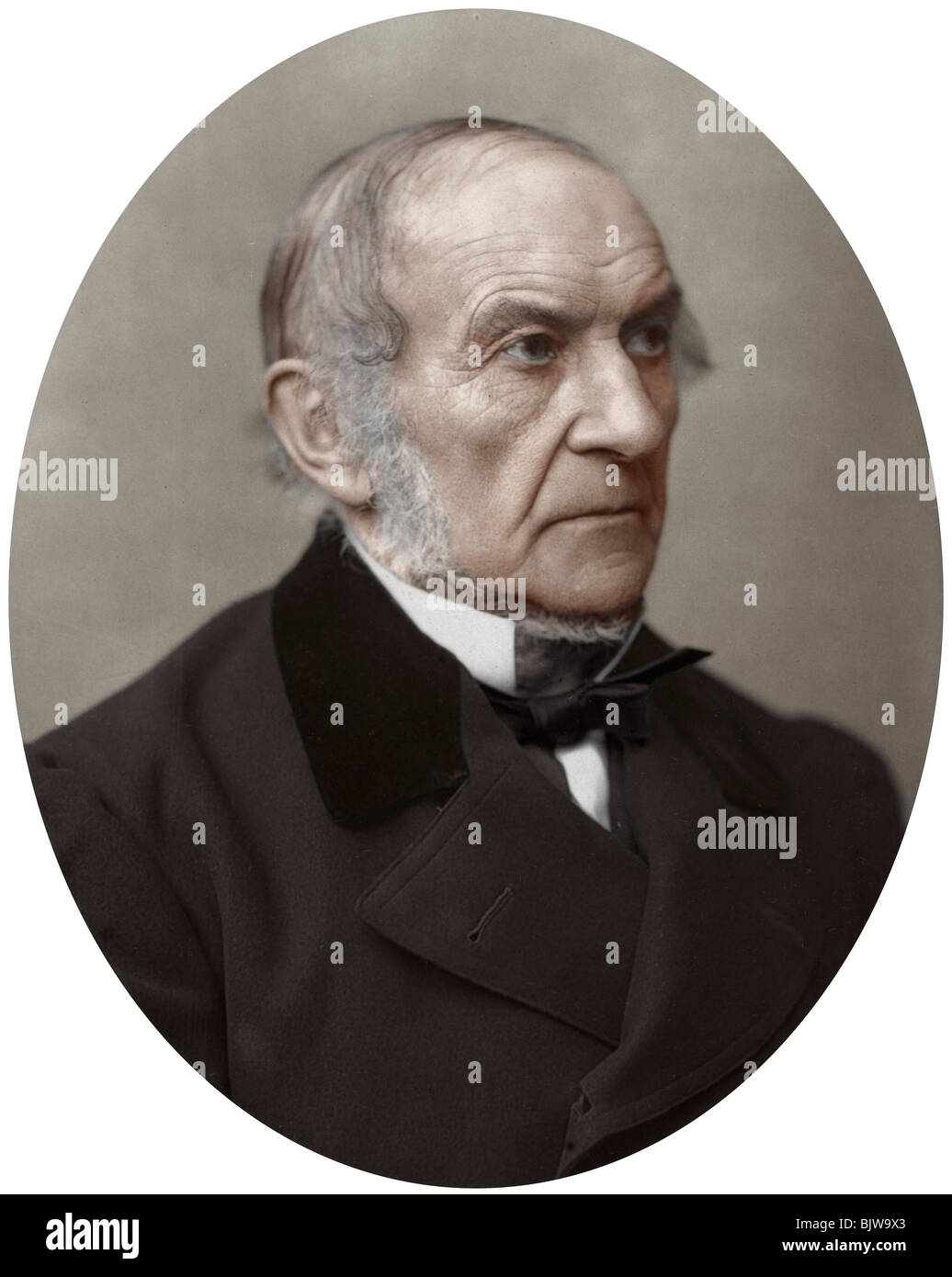 William Ewart Gladstone MP, British Liberal Prime Minister, 1882.Artist: Lock & Whitfield Stock Photo