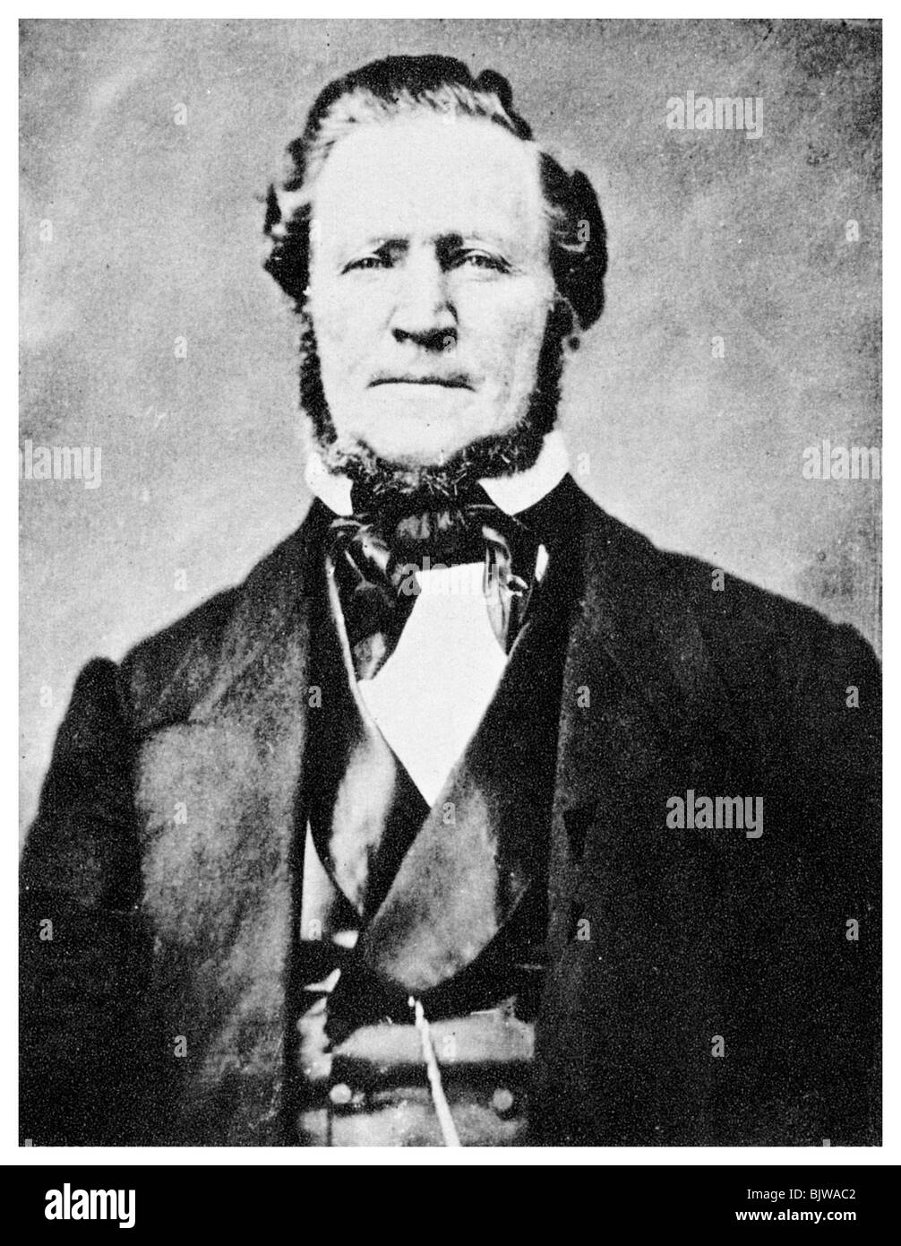 Brigham Young, American Mormon leader, c1855-1865 (1955). Artist: Unknown Stock Photo