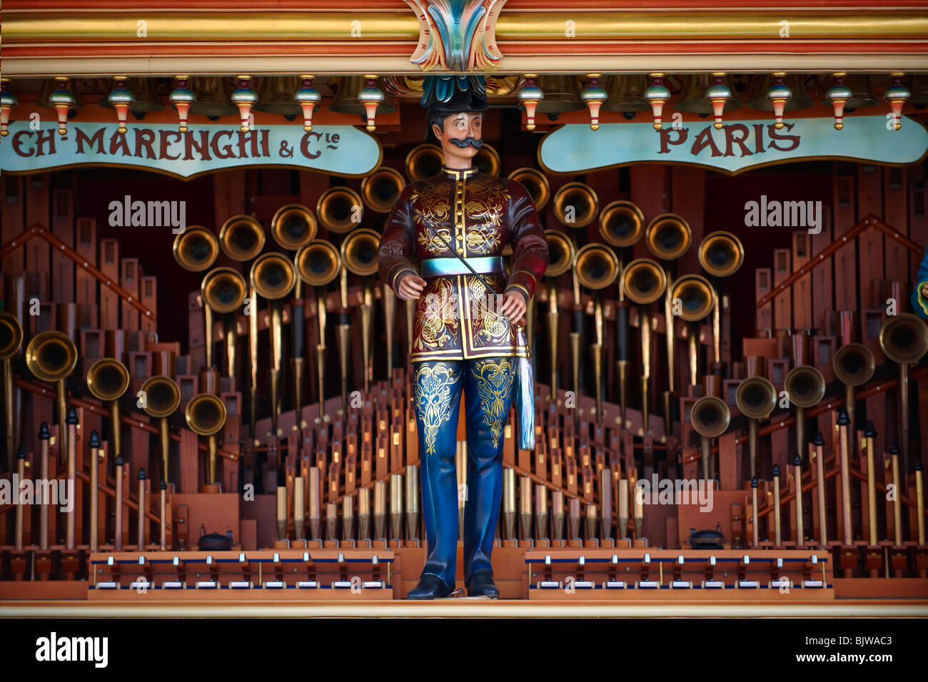 Charles Marenghi & Cie fairground organs Stock Photo