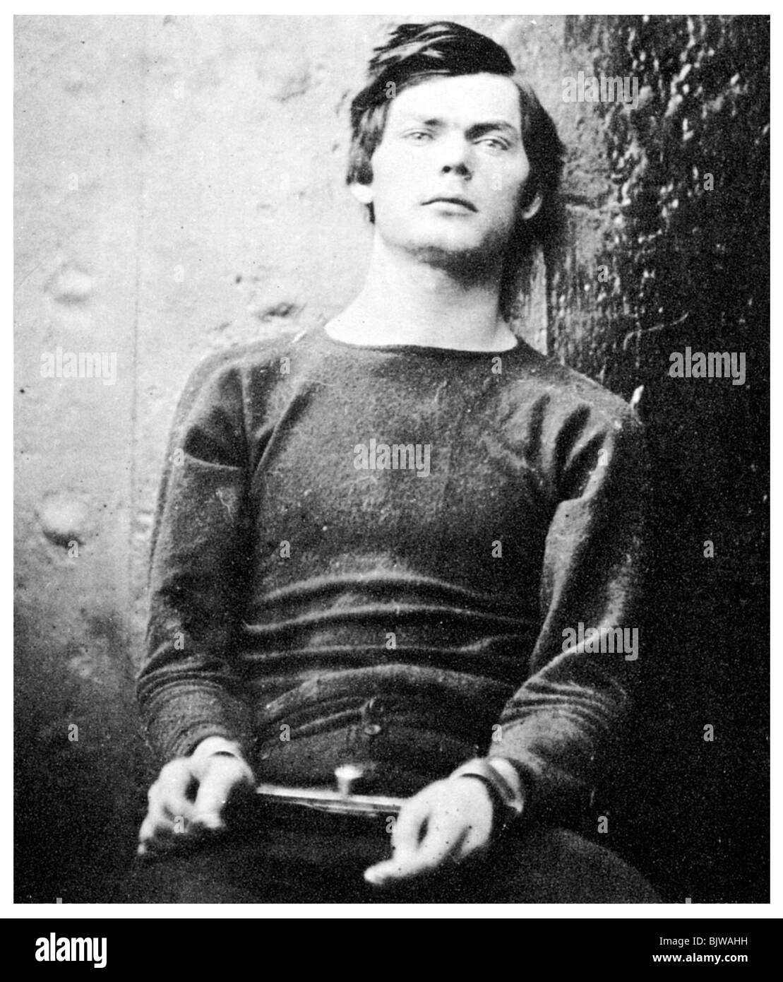 Lewis Powell, member of the Lincoln assassination plot, 1865 (1955). Artist: Unknown Stock Photo