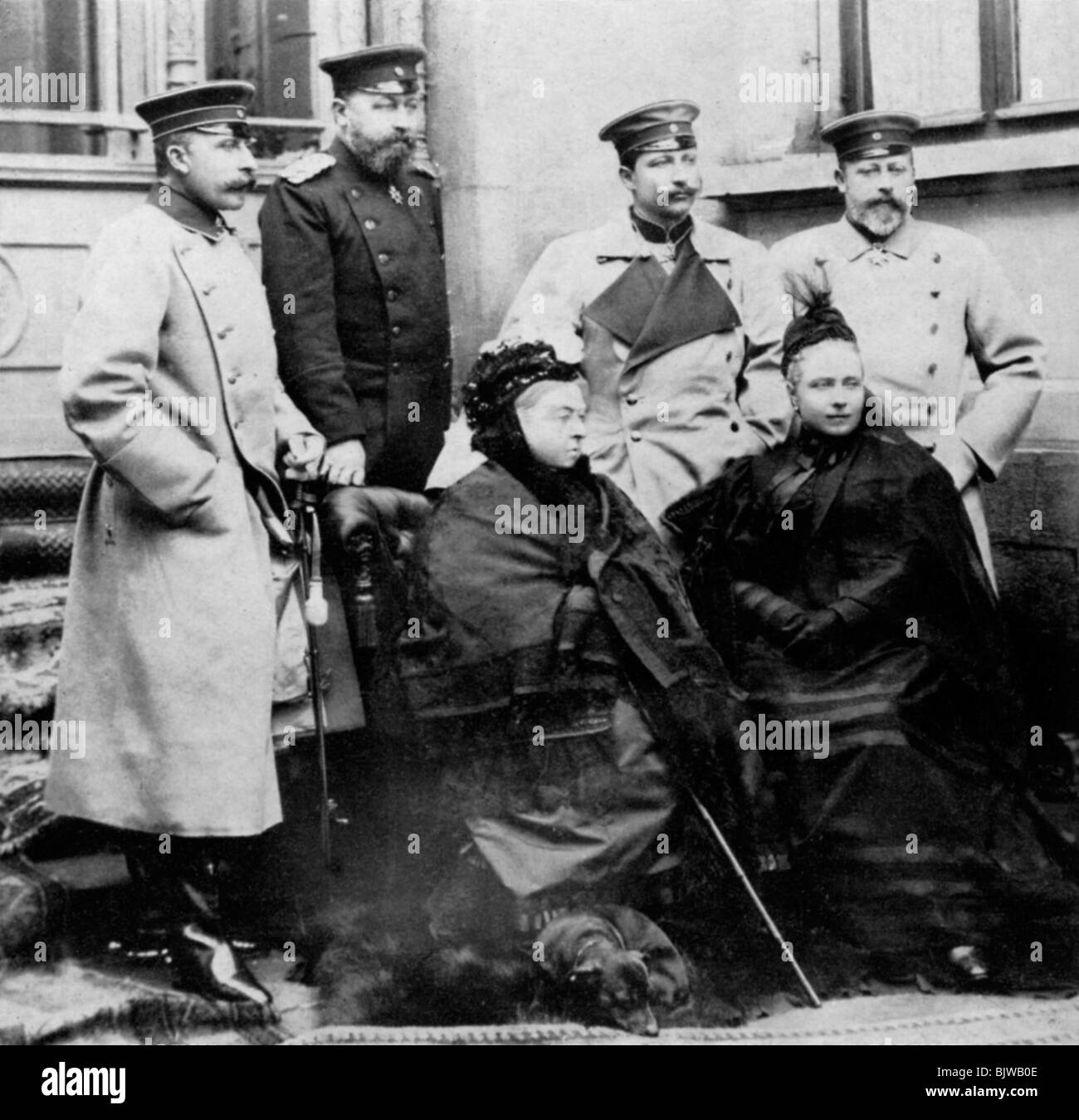 Members of the Royal Family at Coburg, Germany, April 1894 (1964 ...