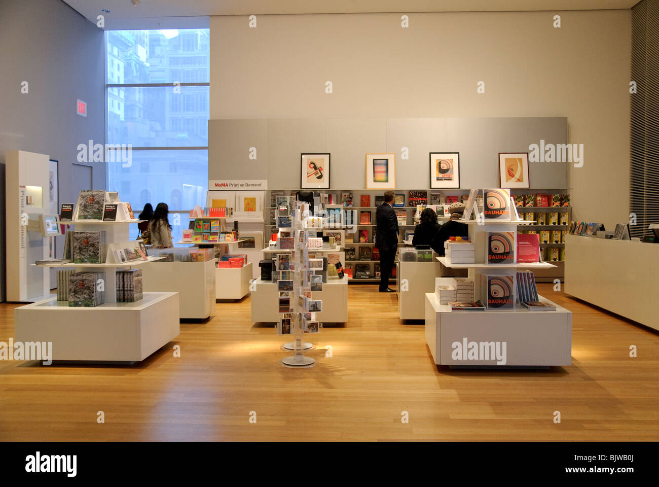 MOMA, Museum of Modern Art, Book Shop, New York City Stock Photo - Alamy