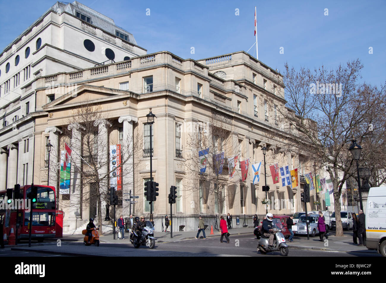 Canada House, Trafalgar Square, London Stock Photo Alamy