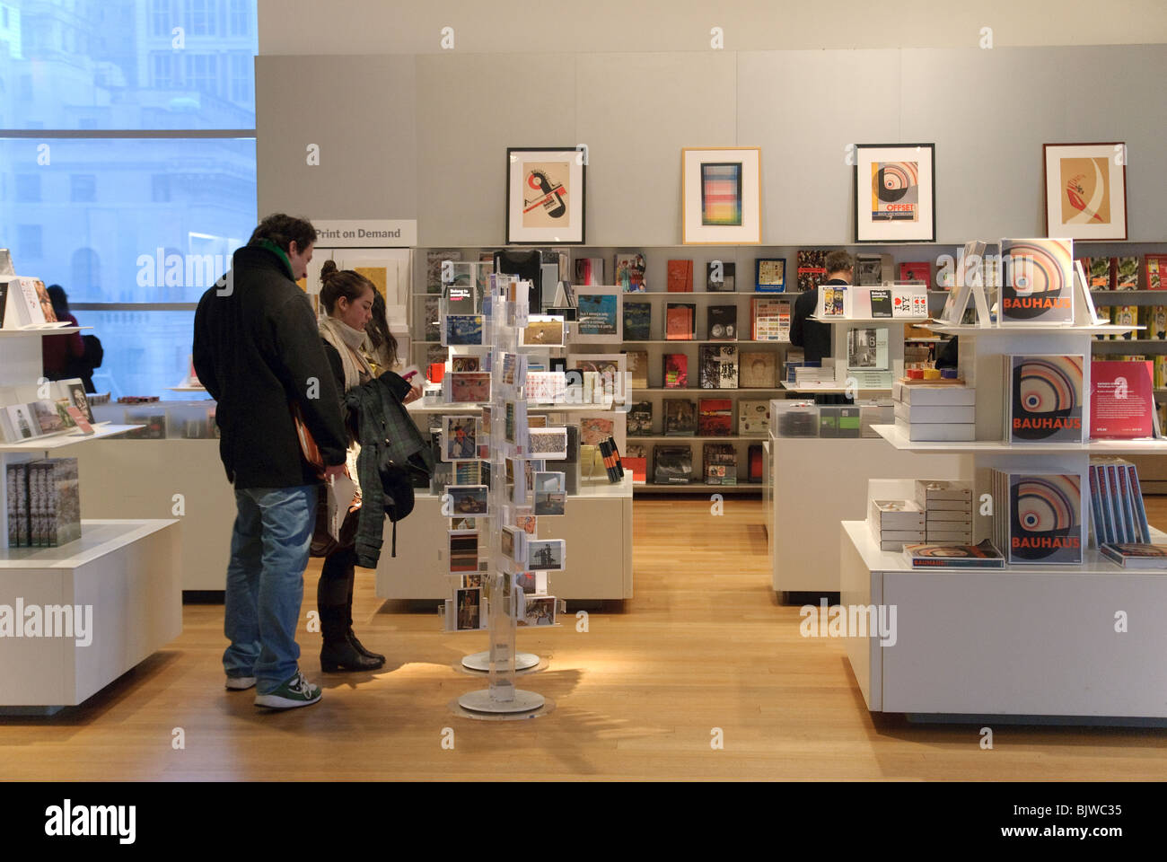 MOMA, Museum of Modern Art, Book Shop, New York City Stock Photo - Alamy