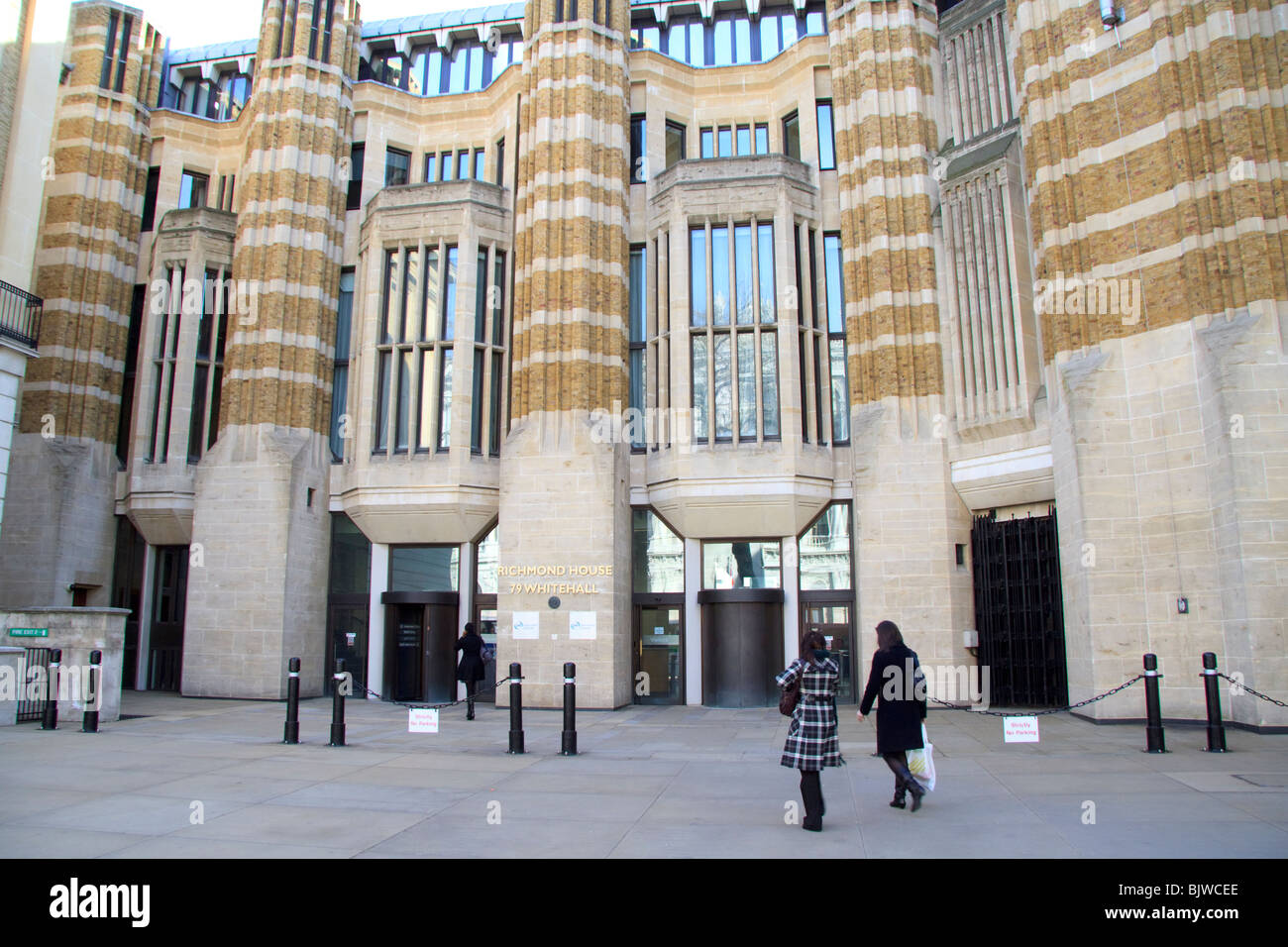 Richmond House, home of the Department for Health, Whitehall, London Stock Photo