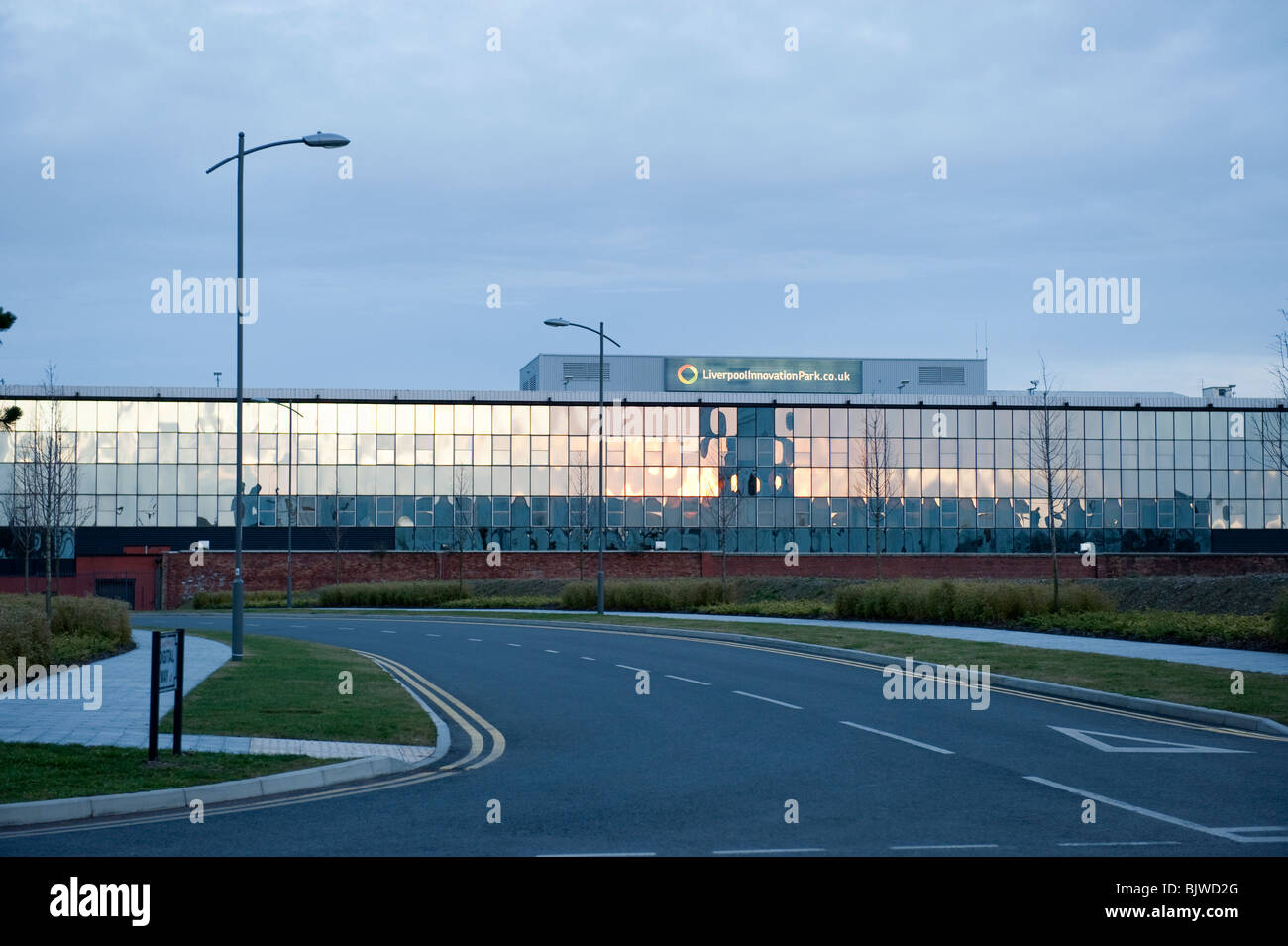 Liverpool Innovation Park Edge Lane Liverpool Merseyside UK Stock Photo