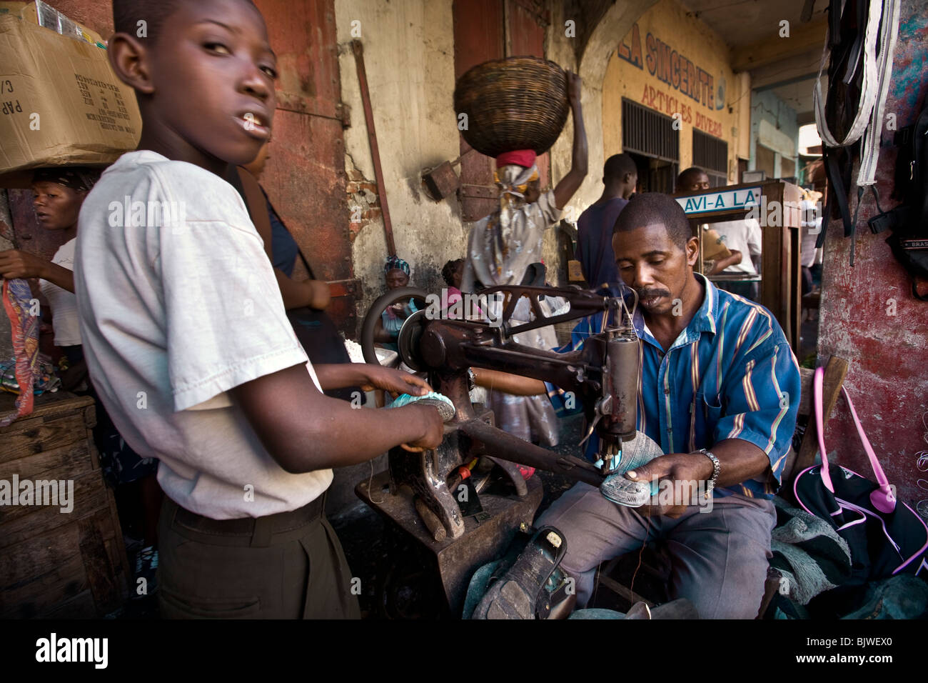 Haiti boy man child hi-res stock photography and images - Alamy